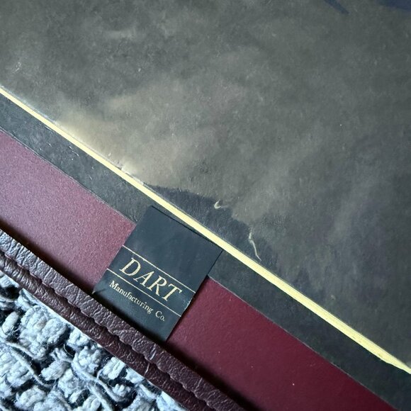 Texas A&M Embossed Logo Vintage Padfolio Notepad Portfolio Document Case by Dart - Picture 8 of 14